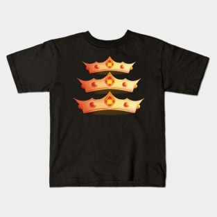 Three Crowns Kids T-Shirt